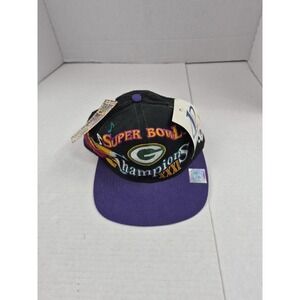 Vintage Green Bay Packers Snapback Hat Super Bowl Champion XXXI New NWT RARE